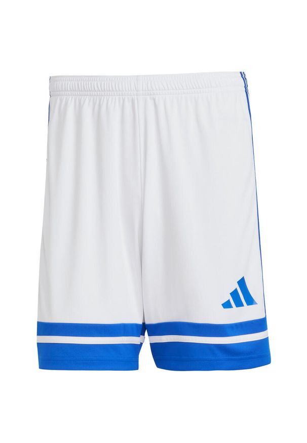 Adidas - Spodenki męskie adidas Squadra 25. Kolor: biały, wielokolorowy, niebieski