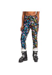 Spodnie narciarskie damskie Roxy Rowley 15K. Kolor: czarny. Materiał: poliester, elastan. Wzór: kolorowy, kwiaty. Sezon: zima. Sport: narciarstwo #1