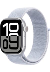 APPLE - Smartwatch Apple Watch 10 GPS 46mm Silver Alu Sport Loop Niebieski (MWWN3ET/A). Rodzaj zegarka: smartwatch. Kolor: niebieski. Styl: sportowy