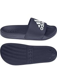 Adidas - Klapki adidas Adilette GZ3774 niebieskie. Kolor: niebieski. Materiał: syntetyk, materiał. Styl: klasyczny #1