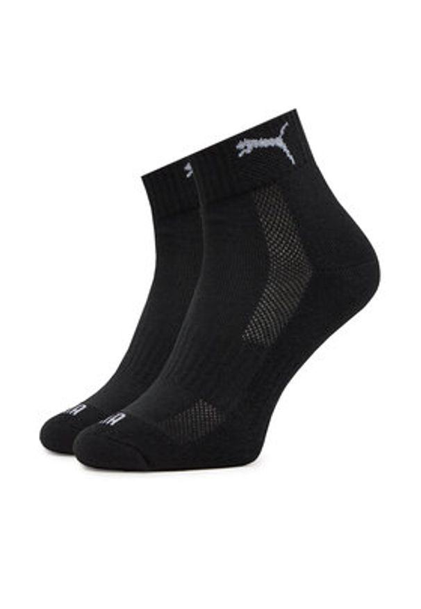 Puma Zestaw 3 par niskich skarpet unisex 938581 01 Czarny. Kolor: czarny. Materiał: materiał, bawełna