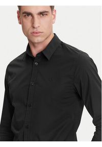 Calvin Klein Jeans Koszula J30J324614 Czarny Slim Fit. Kolor: czarny. Materiał: bawełna