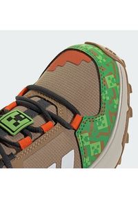 Adidas - adidas Trekkingi Minecraft Terrex Ax4R Hiking JR1289 Brązowy. Kolor: brązowy. Materiał: materiał. Model: Adidas Terrex. Sport: turystyka piesza #4