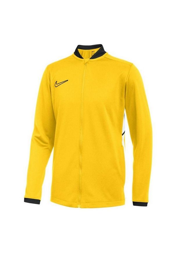 Nike - Dziecięca/niemowlęca Kurtka Dresowa Academy 25 DriFIT. Kolor: żółty. Materiał: dresówka