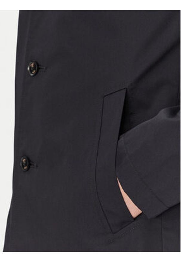 JOOP! Płaszcz przejściowy 17 JC-259Stevie 30045330 Granatowy Regular Fit. Kolor: niebieski. Materiał: bawełna, syntetyk