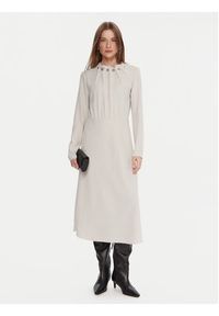 Armani Exchange Sukienka codzienna XW000735 AF16125 U1094 Biały Regular Fit. Okazja: na co dzień. Kolor: biały. Materiał: syntetyk. Typ sukienki: proste. Styl: casual #4