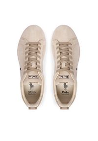 Polo Ralph Lauren Sneakersy Mpolo 4/15/26 809P13080003 Beżowy. Kolor: beżowy. Materiał: zamsz, skóra #4