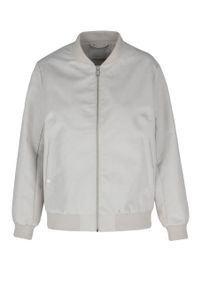 Volcano - Bomberka damska J-GEORGIA. Typ kołnierza: kołnierzyk stójkowy. Materiał: prążkowany, materiał. Długość: krótkie. Sezon: wiosna. Styl: sportowy #1