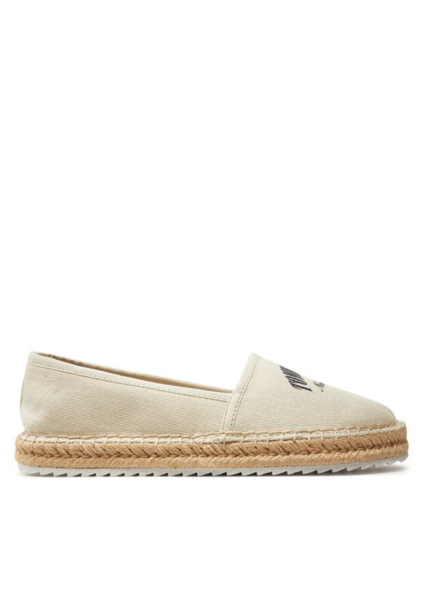 Tommy Jeans Espadryle Tjw Varsity Espadrille EN0EN02470 Beżowy. Kolor: beżowy