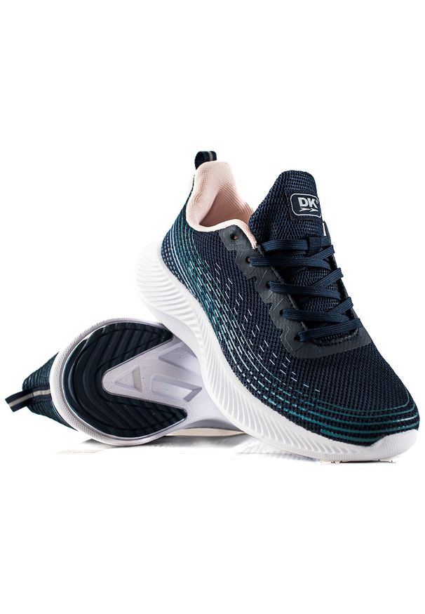 Wygodne Buty Sportowe DK niebieskie. Kolor: niebieski