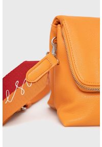Desigual torebka 22SAXPAF kolor pomarańczowy. Kolor: pomarańczowy. Rodzaj torebki: na ramię #3