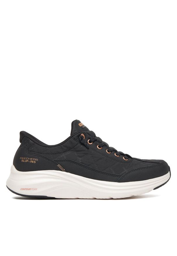 skechers - Skechers Sneakersy Contour Foam 150413/BKRG Czarny. Kolor: czarny. Materiał: materiał
