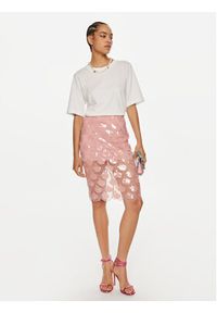 ROTATE Spódnica ołówkowa Dula 1134461922 Różowy Slim Fit. Kolor: różowy. Materiał: syntetyk #5
