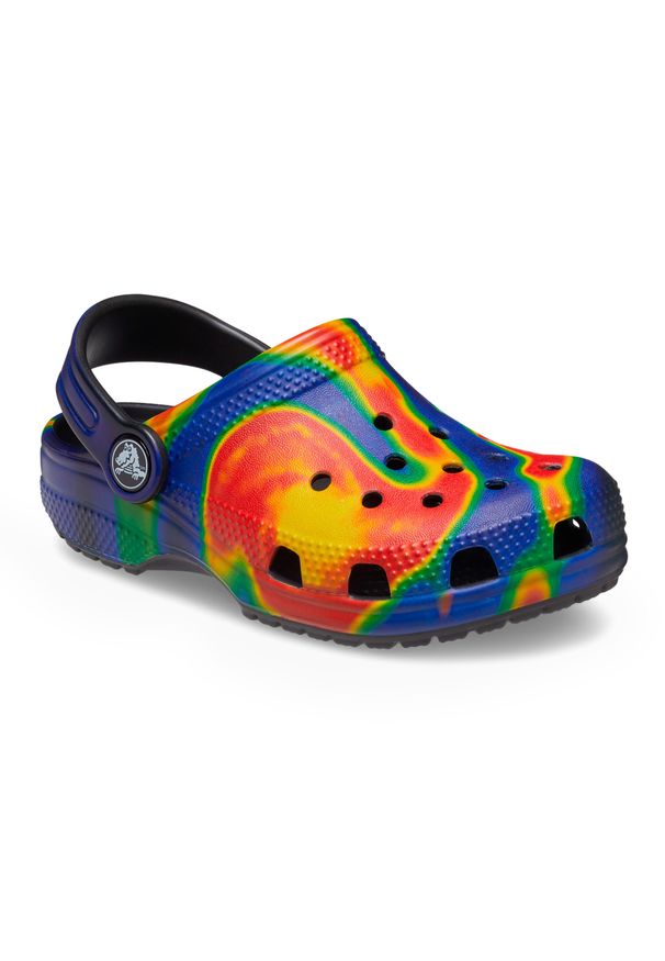 Klapki dziecięce Crocs Classic Solarized Clog. Kolor: wielokolorowy