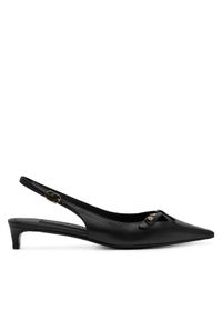 DOLCE & GABBANA - Dolce&Gabbana Czółenka CG0811 A1953 Czarny. Kolor: czarny. Materiał: skóra #1