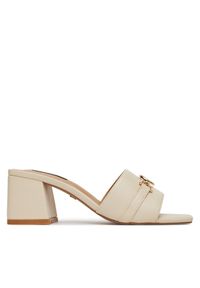 Klapki Nine West. Kolor: beżowy