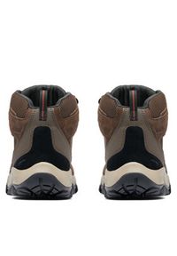 columbia - Columbia Trekkingi Newton Ridge Plus II Suede Wp 1746411 Brązowy. Kolor: brązowy. Materiał: zamsz, skóra. Sport: turystyka piesza
