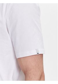 Quiksilver T-Shirt Mini Logo EQYZT07215 Biały Regular Fit. Kolor: biały. Materiał: bawełna
