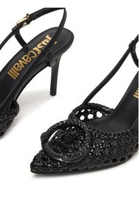 Just Cavalli Szpilki 80RA3S14 ZSE38 Czarny. Kolor: czarny. Materiał: skóra. Obcas: na szpilce #6
