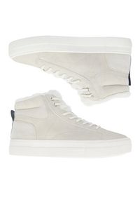 GAP - Gap Sneakersy PORTLAND CUP MID W GP505011AW-SA00 Écru