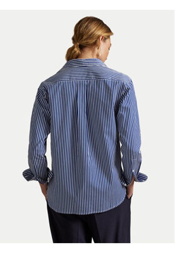 Polo Ralph Lauren Koszula 211910743032 Niebieski Regular Fit. Typ kołnierza: polo. Kolor: niebieski. Materiał: bawełna