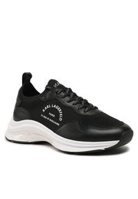 Karl Lagerfeld - KARL LAGERFELD Sneakersy KL53138 Czarny. Kolor: czarny. Materiał: materiał #4