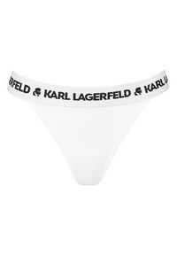 Karl Lagerfeld - KARL LAGERFELD Figi brazylijskie A1W47011 Biały. Kolor: biały. Materiał: lyocell #3
