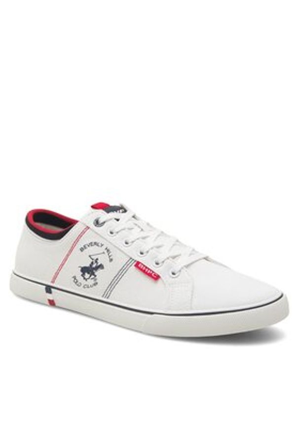 Beverly Hills Polo Club Tenisówki M-VSS24010 Biały. Kolor: biały. Materiał: materiał