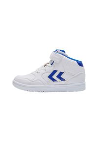 Dziecięce sneakersy high top Hummel Camden. Okazja: na co dzień. Kolor: wielokolorowy, niebieski, biały #1