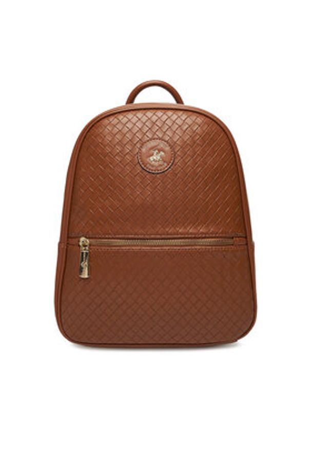 Beverly Hills Polo Club Plecak C-BHPC-H-003-08 Brązowy. Kolor: brązowy. Materiał: materiał