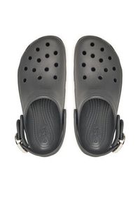 Crocs Klapki Classic Platform Buckle Clog 213230 Szary. Kolor: szary. Obcas: na platformie #3