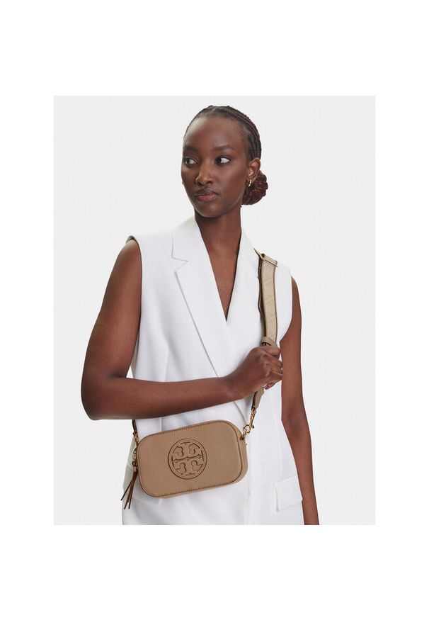 Torebka Tory Burch. Kolor: beżowy