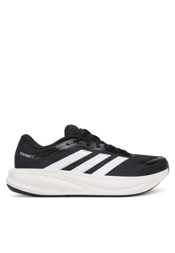 Adidas - adidas Buty do biegania Response 2 Running Shoes KJ1748 Czarny. Kolor: czarny. Materiał: materiał. Sport: bieganie