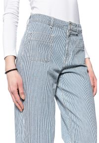 Lee - LEE WIDE LEG DAMSKIE SPODNIE JEANSOWE L30YIWLX #9