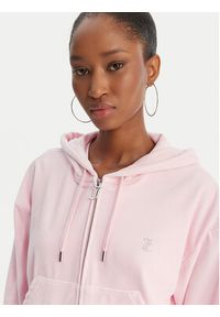 Juicy Couture Bluza Iccle JCWAS126304 Różowy Oversize. Kolor: różowy. Materiał: syntetyk #3