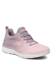 skechers - Sneakersy Skechers Bright Charmer 149536/LTMV Light Mauve. Kolor: różowy. Materiał: materiał