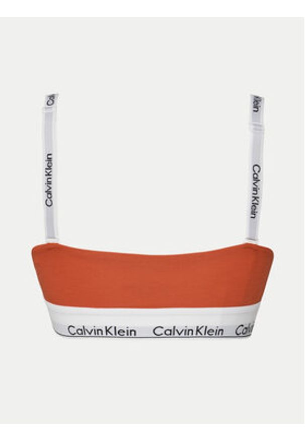 Calvin Klein Underwear Biustonosz top 000QF7628E Czerwony. Kolor: czerwony. Materiał: bawełna