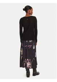 Desigual Sukienka codzienna Kala 25WWVK25 Czarny Slim Fit. Okazja: na co dzień. Kolor: czarny. Materiał: syntetyk. Typ sukienki: proste. Styl: casual #6