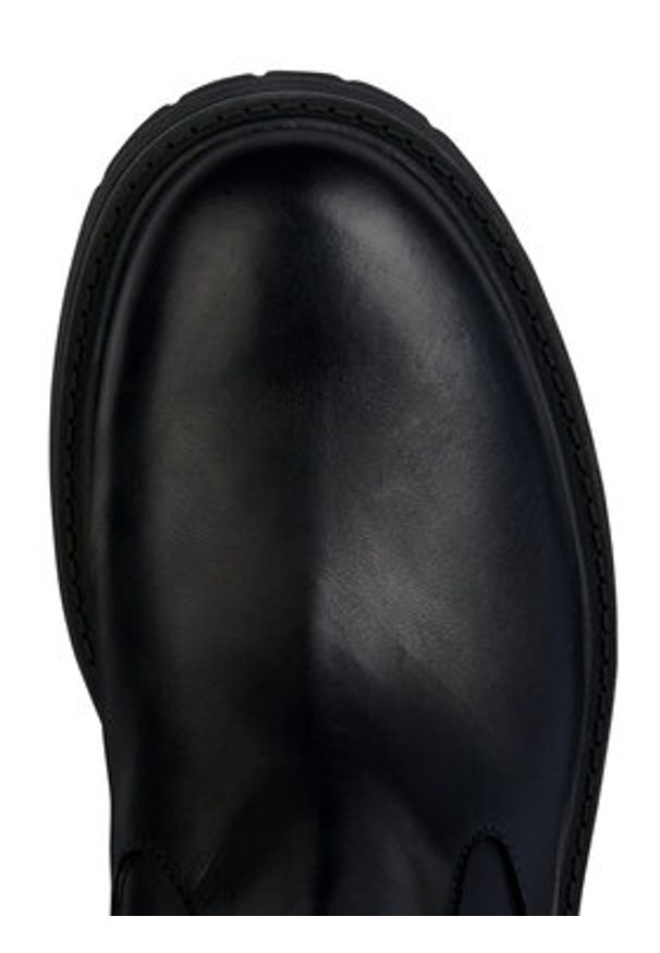 Geox Oficerki D Spherica Ec7 D36VDF 043BC C9999 Czarny. Kolor: czarny. Materiał: skóra