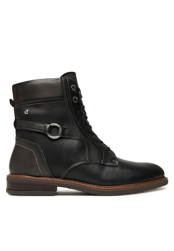 Pikolinos Botki W8J-8718C1 Czarny. Kolor: czarny. Materiał: skóra