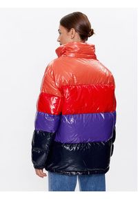 Tommy Jeans Kurtka puchowa DW0DW15959 Kolorowy Oversize. Materiał: syntetyk. Wzór: kolorowy #4