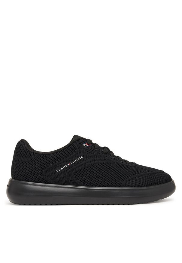 TOMMY HILFIGER - Sneakersy Tommy Hilfiger. Kolor: czarny