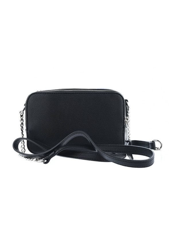 Big Star Accessories - Torebka damska Big Star, materiał syntetyczny z regulowanym paskiem na metalowym łańcuchu oraz komorą główną zamykaną na zamek, czarna, II574083. Kolor: czarny. Materiał: skórzane. Styl: casual, elegancki. Rodzaj torebki: na ramię