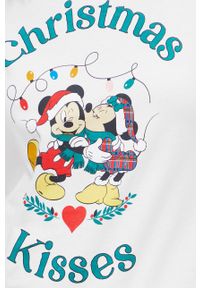 only - Only Piżama bawełniana x Disney kolor czerwony. Kolor: czerwony. Materiał: bawełna. Długość: długie. Wzór: motyw z bajki #2