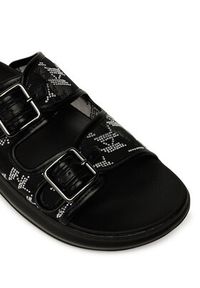 Karl Lagerfeld - KARL LAGERFELD Klapki Kapri Slide KL62505A Czarny. Kolor: czarny. Materiał: materiał #4