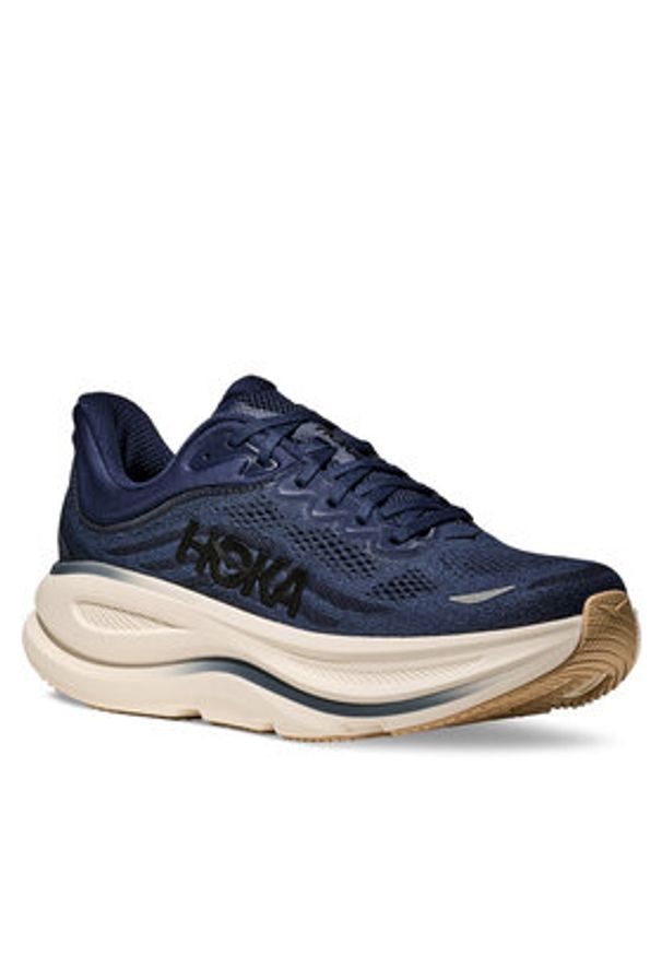 HOKA - Hoka Buty do biegania Bondi 9 1162011 Granatowy. Kolor: niebieski. Materiał: materiał