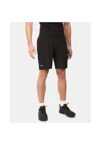 Męskie spodenki fitness Kilpi BRAY-M. Kolor: czarny. Sport: fitness #1