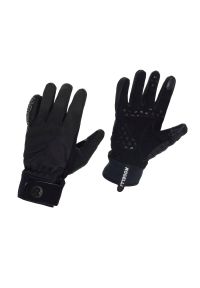 ROGELLI - Cieńsze zimowe żelowe rękawice STORM, czarne. Kolor: czarny. Sezon: zima