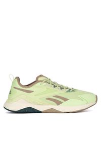 Reebok Sneakersy NANOFLEX ADVENTURE T 100033331 Zielony. Kolor: zielony. Materiał: materiał