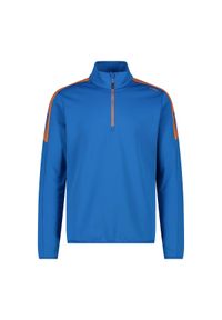 Golf męski techniczny CMP 34E4117. Typ kołnierza: golf. Kolor: niebieski. Styl: sportowy. Sport: golf #1